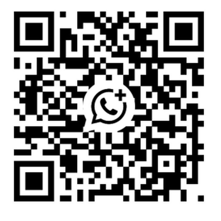 WhatsApp Business support QR code