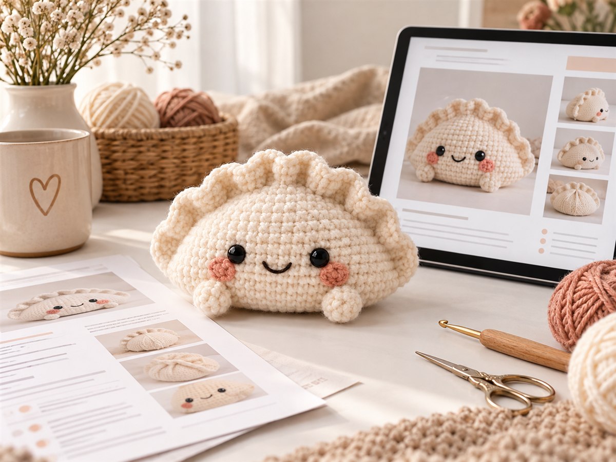 Dimple the Dumpling mockup