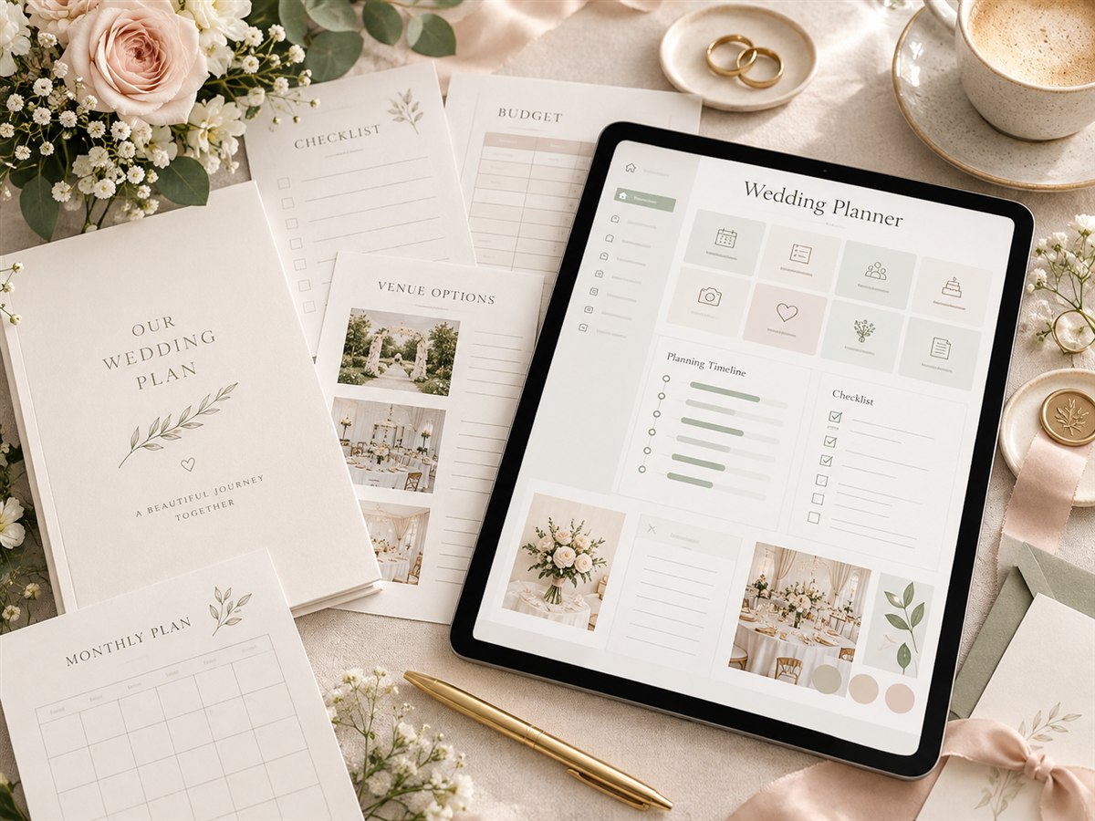 Wedding Planner mockup