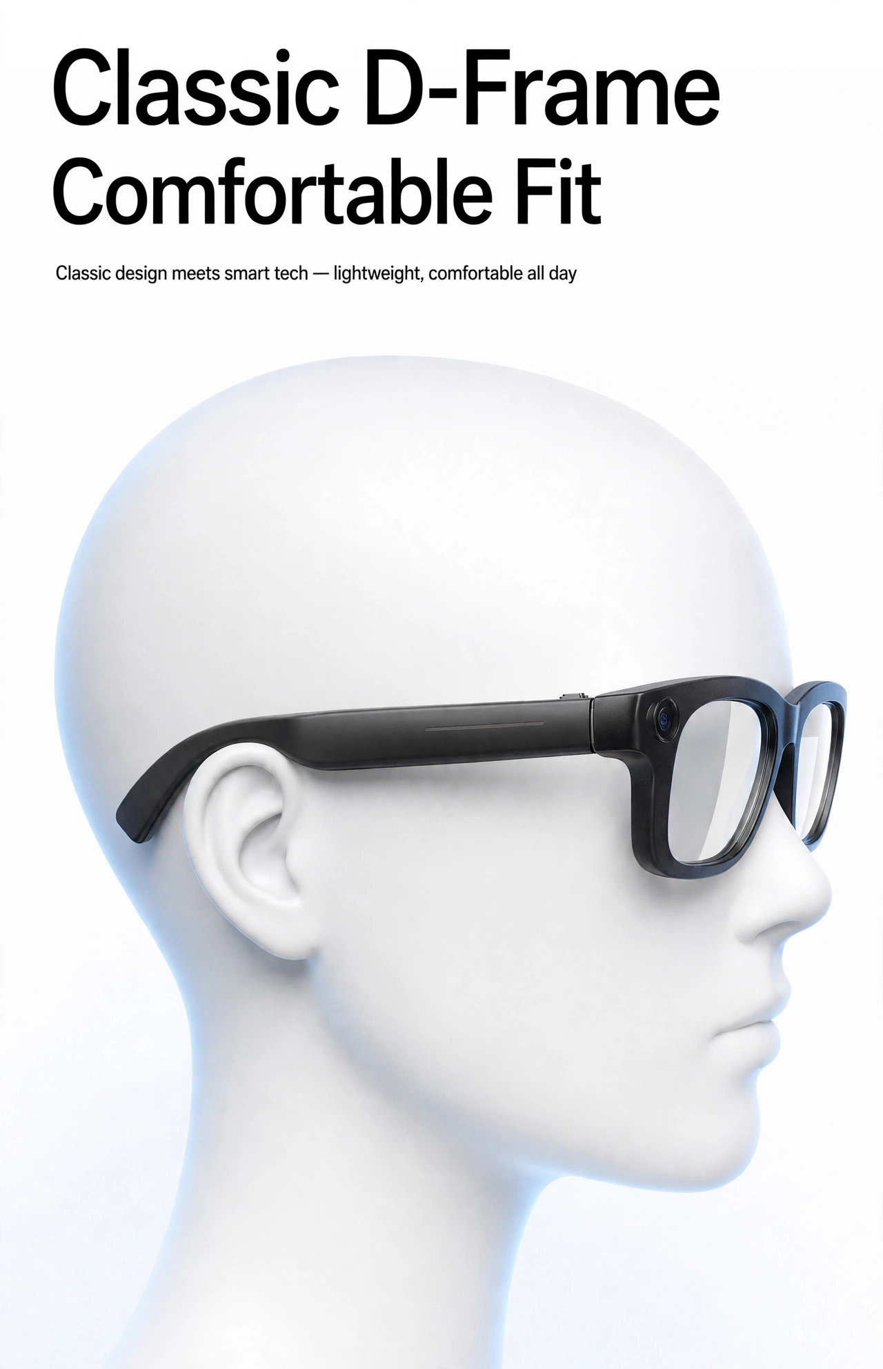 Classic D-Frame - Comfortable Fit