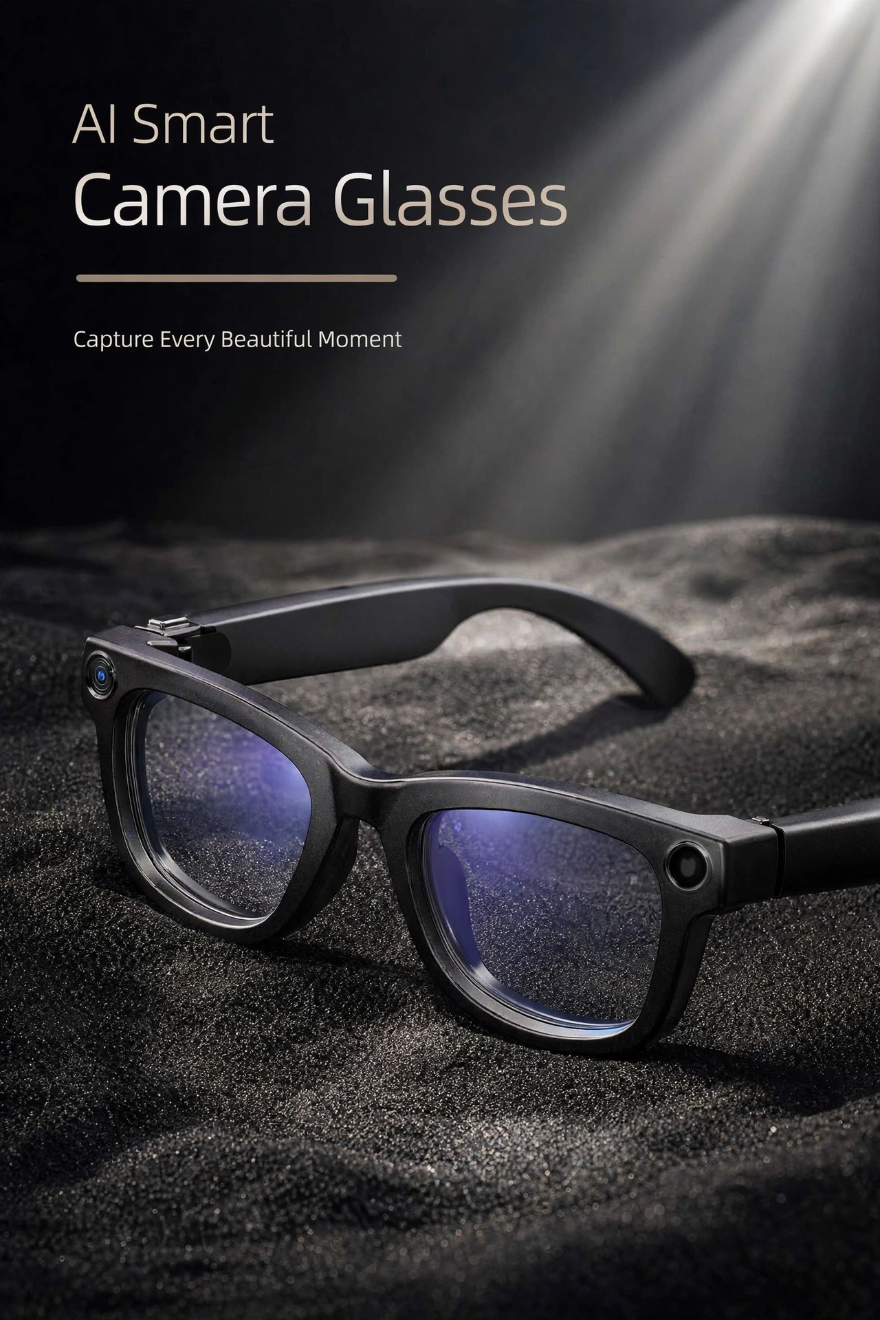 AI Smart Camera Glasses - Capture Every Beautiful Moment